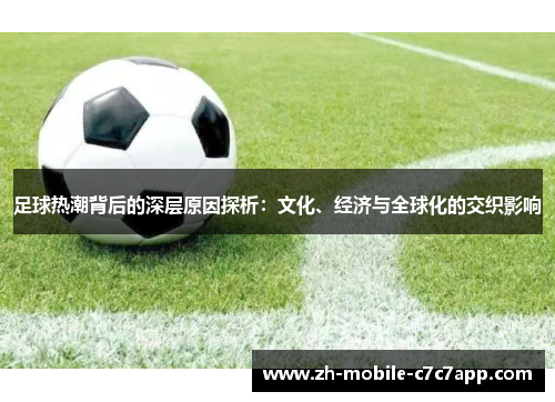 足球热潮背后的深层原因探析：文化、经济与全球化的交织影响